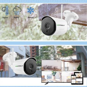 Камера зовнішня IP WiFi camera 5mp відеоспостереження вуличне