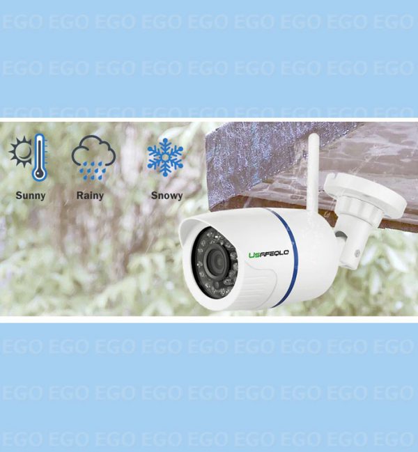 Камера зовнішня IP WiFi camera HD1280x720p відеоспостереження вуличне