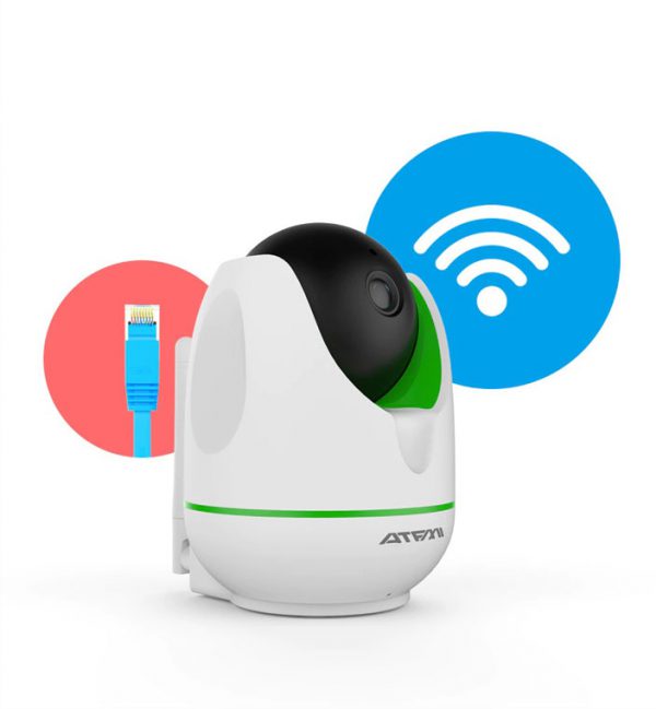 Камера ATFMI T7 1mp відеоняня поворотна IP Wi-Fi camera